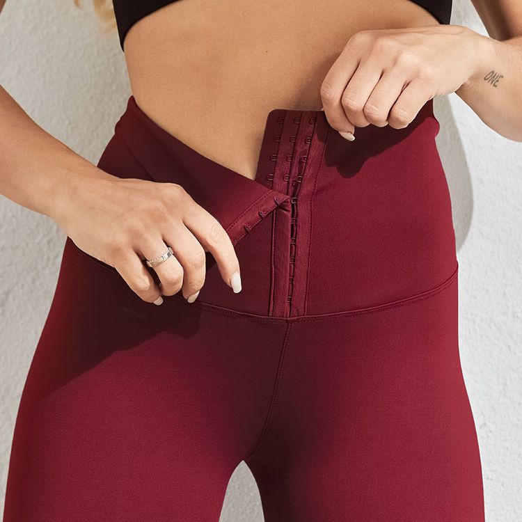 Calça Legging Sensual cintura alta sem Costura Feminina.