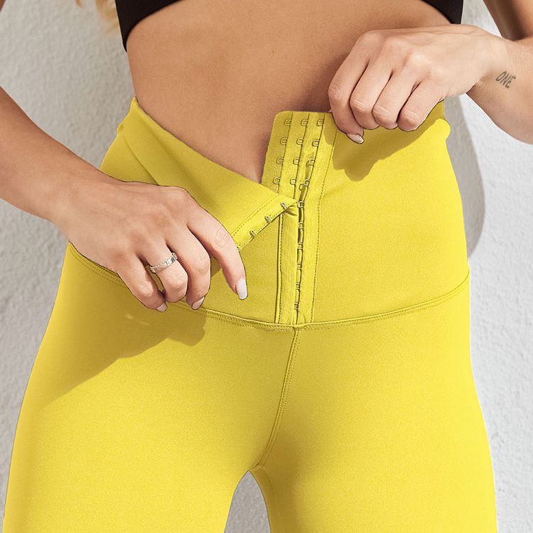 Calça Legging Sensual cintura alta sem Costura Feminina.