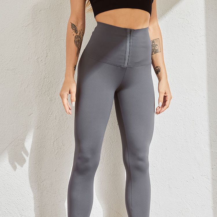 Calça Legging Sensual cintura alta sem Costura Feminina.